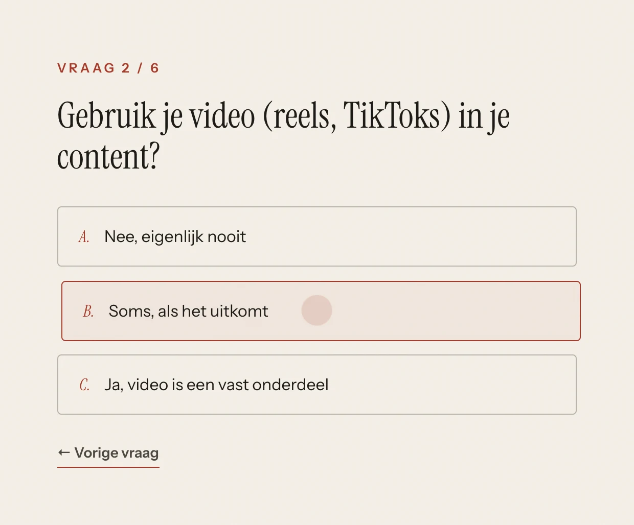Het vervolg op de website van elivecreative.nl